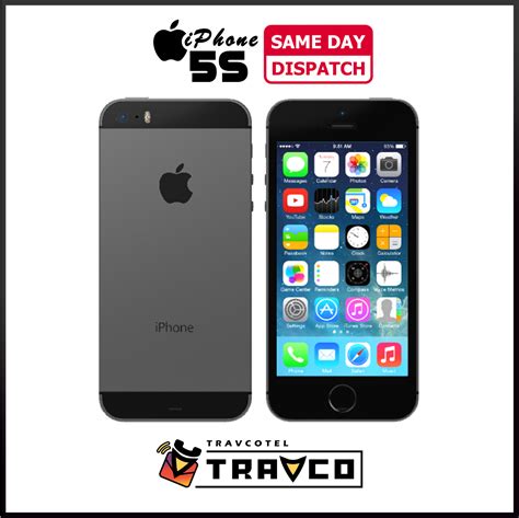 📱 Apple Iphone 5s 16gb Grey Unlocked Sim Free 4g Lte Smartphone Grade A
