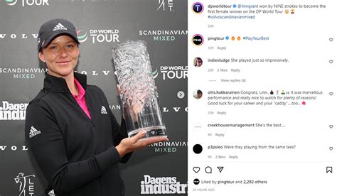 Linn Grant Becomes First Woman To Win On Dp World Tour Socal Golfer