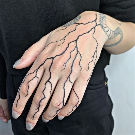 Details More Than 78 Lightning Hand Tattoos Best Ineteachers
