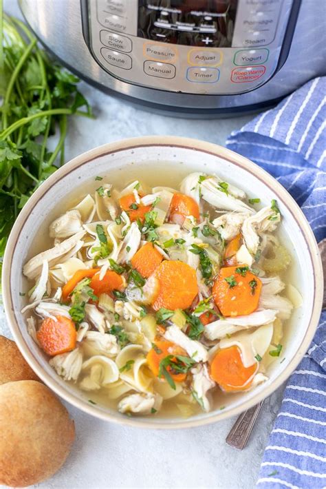 The Easiest Version For Instant Pot Chicken Noodle Soup This Hearty Soup  Instant Pot Soup