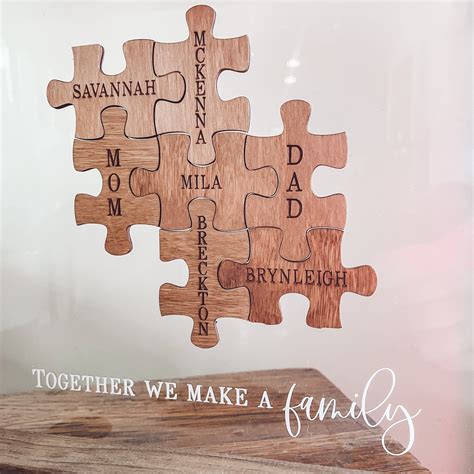 Framed Family Puzzle Decor | Puzzle crafts, Puzzle decor, Family puzzles