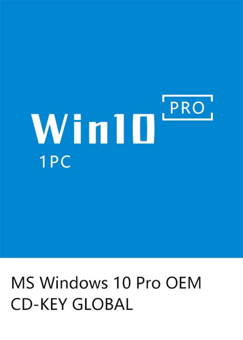 Buy Windows 10 Pro Professional Cd Key 3264 Bit