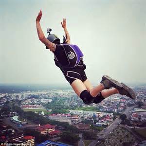 BASE Jumping Model Clair Marie Still Gets Nervous After 6 200 Leaps
