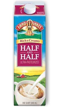 Maybe you would like to learn more about one of these? Half and half (dairy)