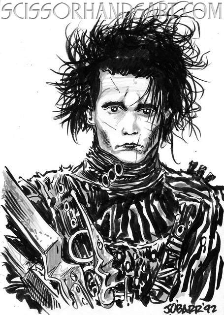 james o barr edward scissorhands in randy and laura martin s edward scissorhands 2 comic art