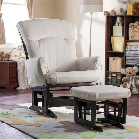 With a rocking chair, you can comfortably feed the baby in the nursery. The Best Nursery Glider Chair - Dutailier Modern Grande ...