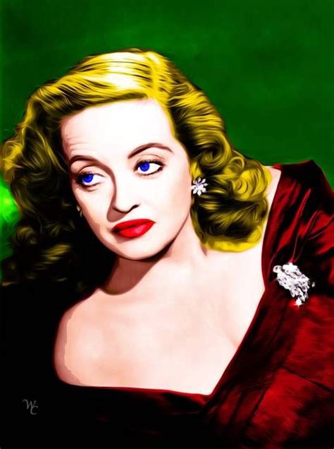 Bette Davis All About Eve Pop Art Hollywood Stars Hooray For Hollywood Golden Age Of