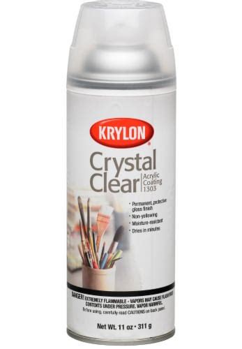 Krylon® Acrylic Coating Spray Crystal Clear 11 Oz Smith’s Food And Drug