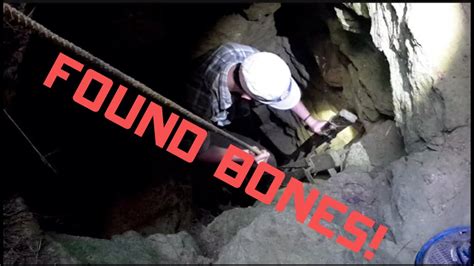 Exploring Abandoned Mine Shaft Found Bones Youtube