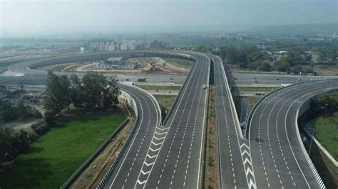 Delhi Mumbai Expressway Nitin Gadkari Shares Stunning Pics Of Worlds Longest Expressway See Here