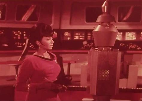 Rare 1967 Star Trek The Changeling~uhura And Nomad~35mm Film Clipslide