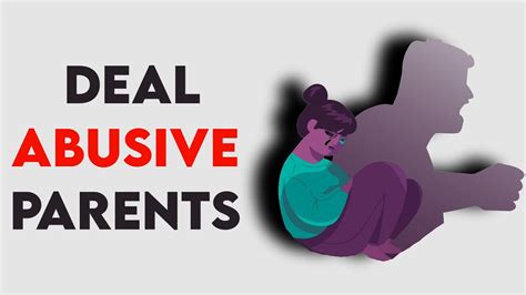 How To Deal With Emotionally Abusive Parents Youtube