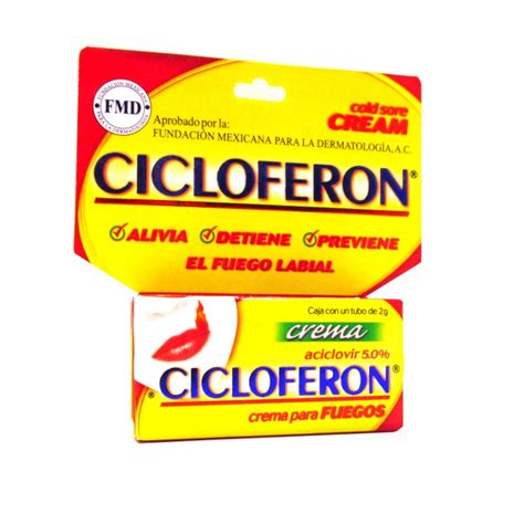 Maybe you would like to learn more about one of these? CICLOFERON (acyclovir) cream 1 TUBE 2GR - MEXIPHARMACY ...