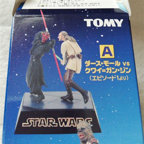 Takara Tomy Star Wars Han Solo Chewbacca Yoda Luke Darth Maul Diorama Figure Set Ebay