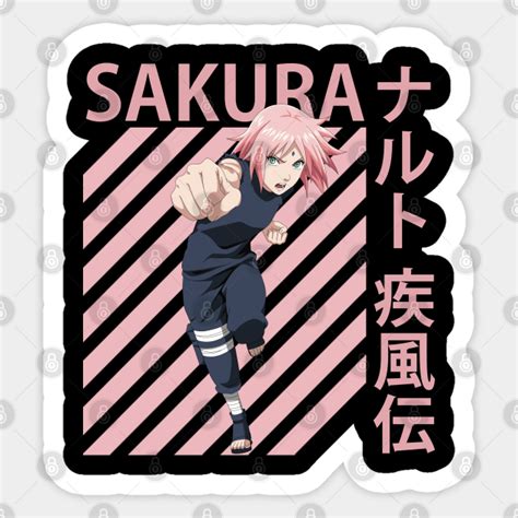 Sakura Haruno Boruto Uzumaki Sticker Teepublic