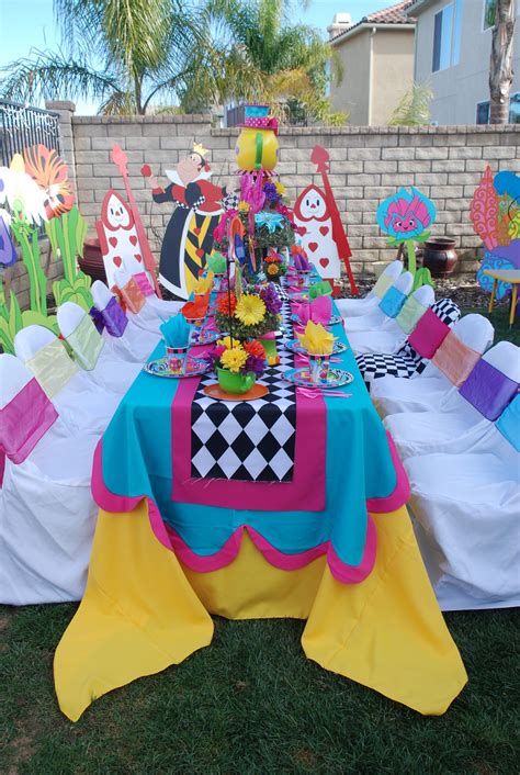Alice In Wonderland Party Decorations ヘヘ