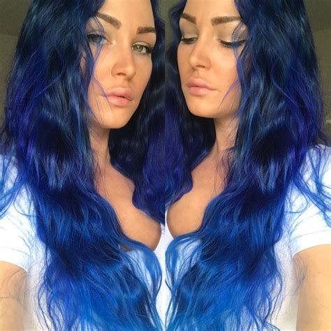 Mermaid hair blue and teal hair splat blue envy hair color ...