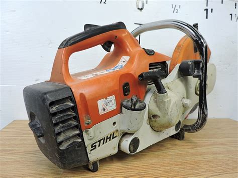In this video i will show you how to start a stihl ts400 disc cutter, the disc cutter in hand hasn't been started in 7 months just goes to show. Police Auctions Canada - Stihl TS400 Gas Powered Concrete Saw (218943A)