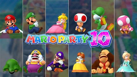 Mario Party 10 All Characters 4th Place Youtube