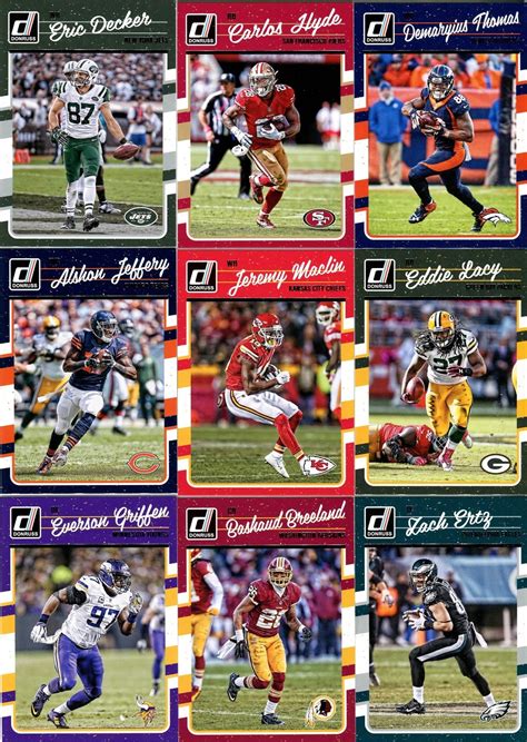 Make your own football cards directly on your iphone with starr cards retro 75 football card maker. Rekindling the Cardboard Flame: Donyess: A Look At 2016 ...
