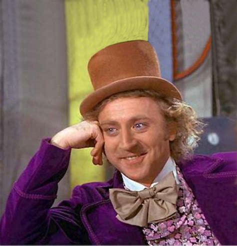 Willy Wonka Meme Template