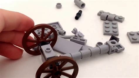 How To Build A Lego Wwi Artillery Gun Youtube