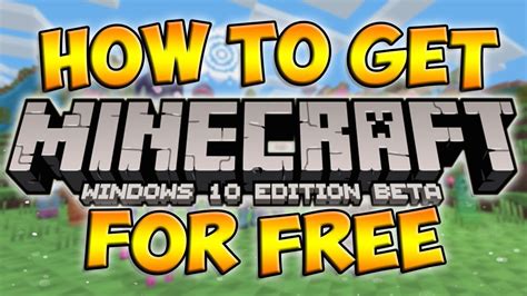 Education edition is available for anyone to try for free! How to Get Minecraft Windows 10 Edition for FREE!!! - YouTube