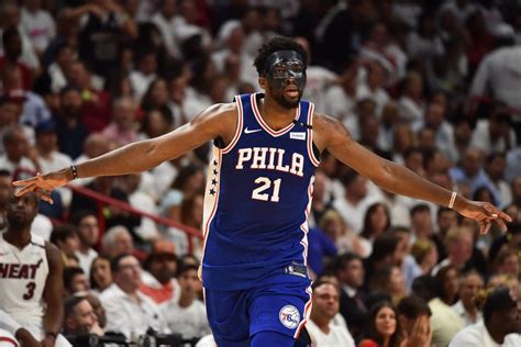 But to me it wasn't really about getting used to it because at the. Joel Embiid unloads trash talk on Miami Heat in epic ...