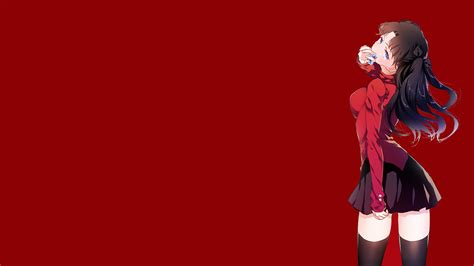 Fondos De Pantalla Ilustración Anime Chicas Anime Rojo Dibujos