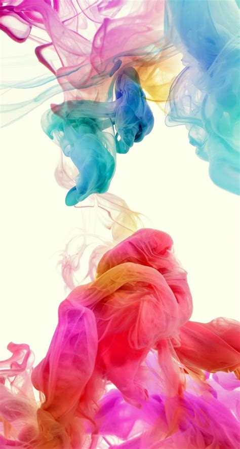 Abstract Colorful Ink Collection Of Smokey Ink Iphone Hd Wallpapers