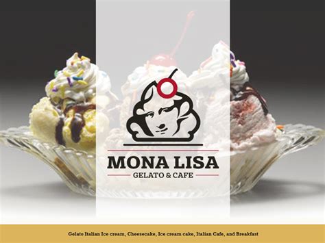 Mona Lisa Gelato And Cafe By Elshan On Dribbble