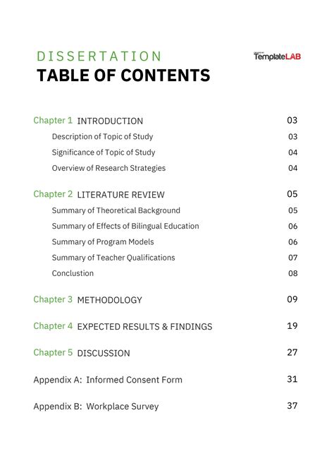 Apa Table Of Contents Example Wholesale Deals Save Jlcatj Gob Mx