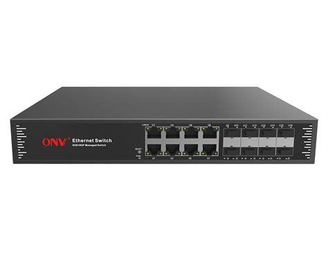 Full Gigabit 16 Port L2 Managed Ethernet Fiber Switch Aggregationcore