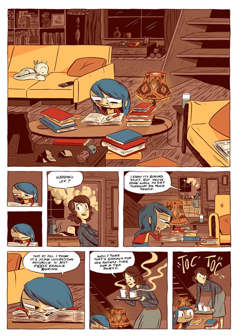 Hilda And The Midnight Giant Luke Pearson Illustration And Comics