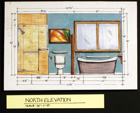 Search 106 kitchen bath design jobs now available on indeed.com, the world's largest job site. Residential Bath Design-North Interior Elevation | INTR 224:… | Flickr