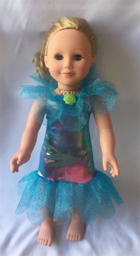 American Girl Doll Mermaid Dress Aftcra