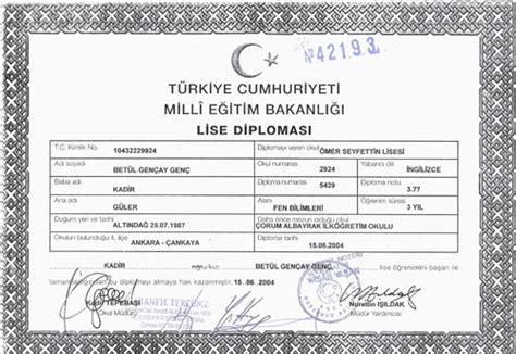 Sen alanında iyiysen o diplomada açık veya farklı birşey yazmasının bir önemi yok zaten fazla takma ! Често задавани въпроси