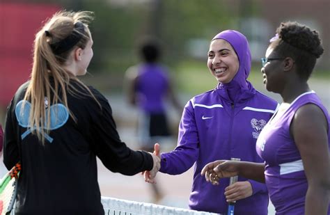 Sporty Hijabs Help Muslim Girls Keep Up Pace In Athletics The Seattle Times