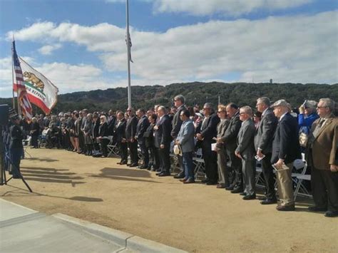 Main California Central Coast Veterans Cemetery Opening Veterans