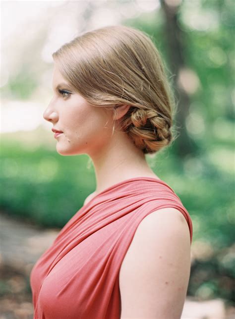 Tucked Braided Bun Hairstyles For Long Hair Once Wed