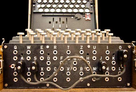 In Wwii The German Enigma Was Wired From The Keyboard To The 1st Rotor