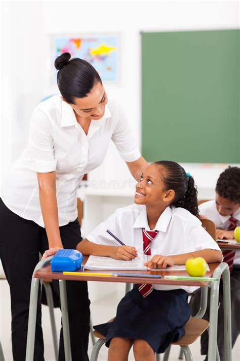 Teacher Talking Student Stock Image Image Of Children 29287409