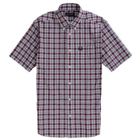 Fred Perry Small Check Shirt Shirts Natterjacks