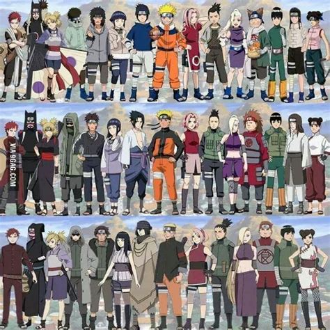 All Naruto Characters Grown Up