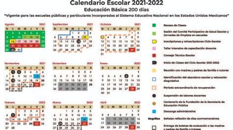 Publican Calendario Escolar Oficial Del Ciclo 2021 2022 Avimex News