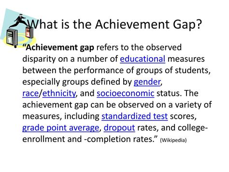 Ppt The Achievement Gap Powerpoint Presentation Free Download Id