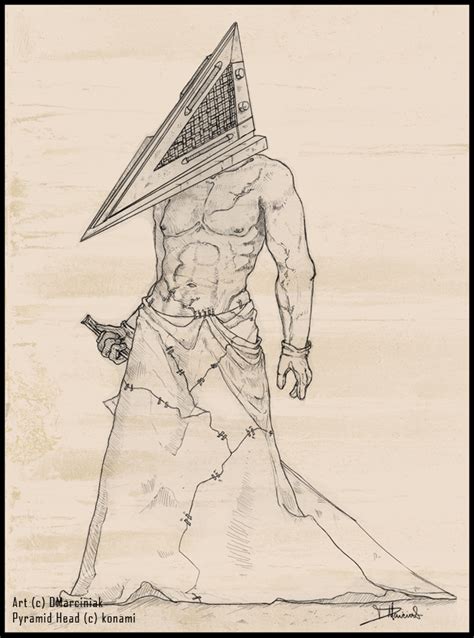 Pyramid Head Sketch By Dmillustration On Deviantart