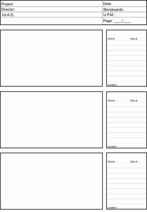 Storyboard Layout Template Hq Printable Documents Vrogue Co