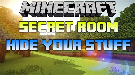 Minecraft Minecraft Tutorials Minecraft Secret Room How To Make A