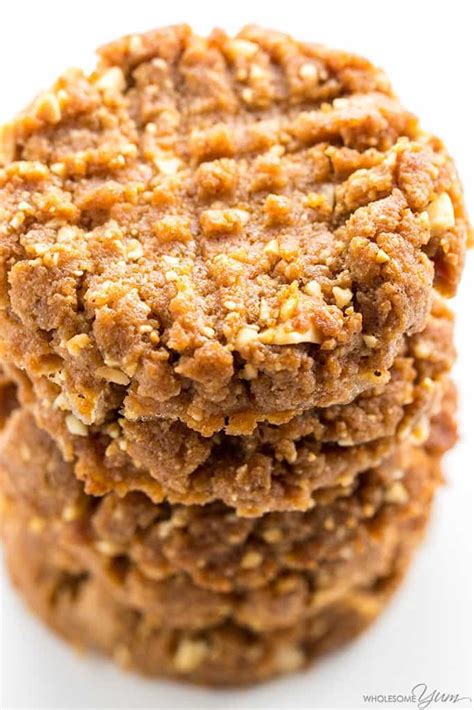 There are thick and soft cookies, thin and crispy sugar cookies, and even frosted cookies. Sugar-Free Low Carb Peanut Butter Cookies Recipe - 4 ...